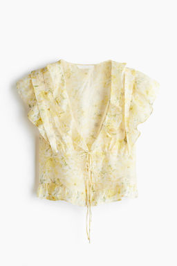 Blusa con volantes - H&m фото 5