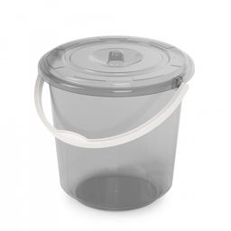 Ведро 7л. Хозяюшка с крышкой М1204 - Альтернатива фото 3