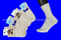 Цена за 5 пар. 5 ПАР - САРТЭКС носки мужские арт. Г-19 ЛЕН