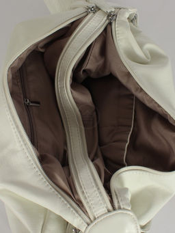 Сумка женская искусственная кожа Guecca-218 (рюкзак-change), 2отд, белый SALE 264060 - Adelia фото 7