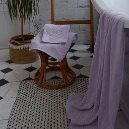 Полотенце махровое Love Life Border, 50х90 см, цвет светло-лавандовый, 100% хлопок, 380 гр/м2 - Lovelife фото 8