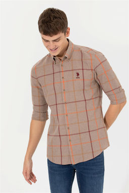 Мужская рубашка с длинным рукавом Stone