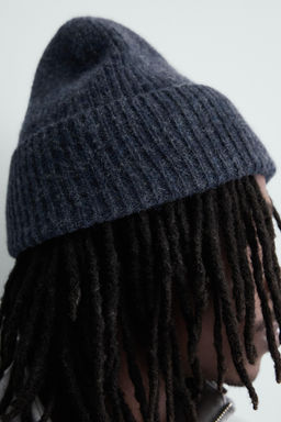 100% WOOL KNIT BEANIE - Zara фото 2