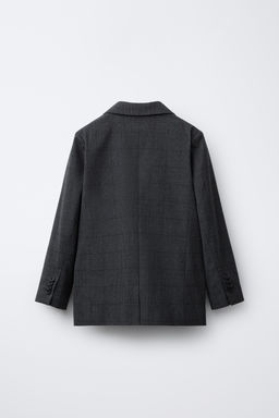 COMFORT CHECK SUIT BLAZER - Zara фото 2
