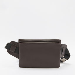 Мужская поясная сумка CALZETTI ADAM L Артикул 2435957, темно-коричневый  фото 2