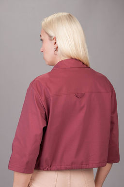 Блуза женская 4391/03/Бордовый - Rise фото 6