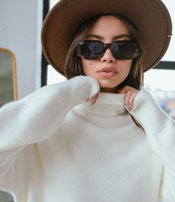 Свитер #КТF8097, молочный