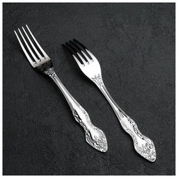 Упаковка 12шт. / Вилка столовая М-3 Тройка ХР СВ-2/10д г. Павлово /ПЗХМ/