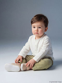 Erkek Bebek Hakim Yaka G?mlek ve Pantolon