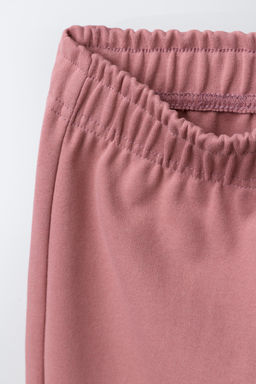 CONJUNTO INTERLOCK SUDADERA Y PANTAL?N WIDE LEG / Rosa - Zara фото 8