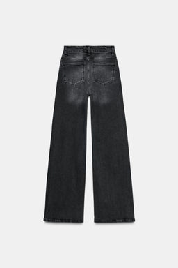 JEANS ZW COLLECTION WIDE LEG TIRO ALTO / Gris - Zara фото 6
