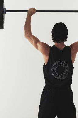 Camiseta de deporte sin mangas en DryMove - H&m фото 5