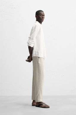 LINEN TROUSERS - Zara фото 59