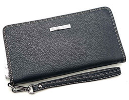 Женский большой кожаный кошелек на молнии Sergio Valentini СВ 3204-2055