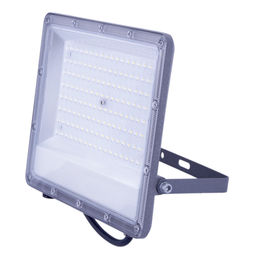 ULF-F52D-100W/6500K IP65 200-240V GREY Прожектор светодиодный. Дневной свет (6500K). Угол 90 градусов. Корпус серый. TM Uniel