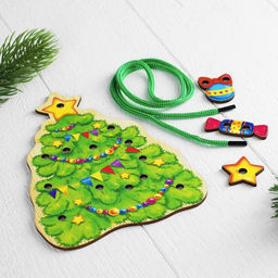 Шнуровка фигурная Ёлочка - Лесная мастерская фото 3