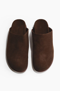 Mules de ante con plantilla preformada - H&m фото 4