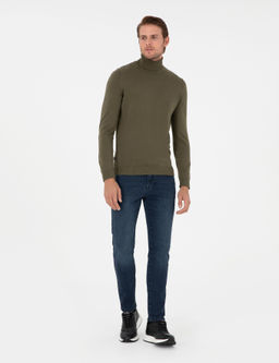 Lacivert Slim Fit Jean Pantolon - Pierre cardin фото 3