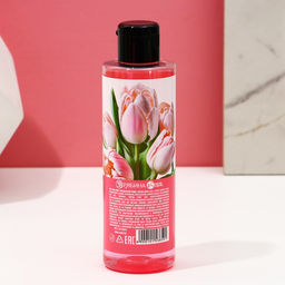 Подарочный набор С 8 Марта!, гель для душа 200 мл и мочалка для тела, Чистое счастье  фото 3