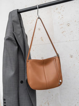 Женская сумка, кожа, MIRONPAN 26089 Светло-коричневый