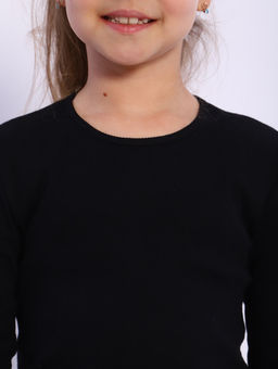 ДЖ056 Джемпер Школа (черный) - Милаша фото 4