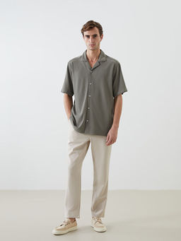 Regular Fit Fitilli Erkek G?mlek