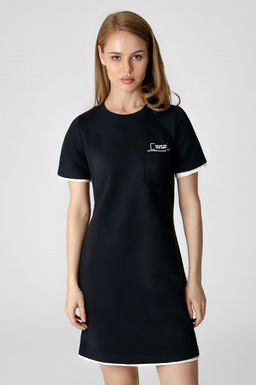 Арт. 8504 Платье женское 42-48 (4 шт) Цвет:черный - Калинка фото 7