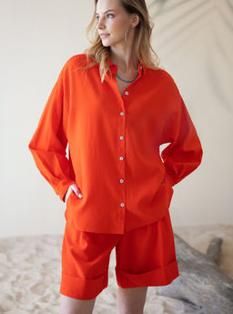 Шорты из лиоцелла - Vilatte фото 2