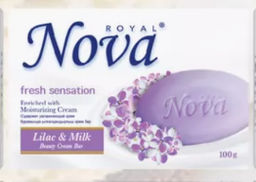 Мыло Туалетное "Royal Nova" 100гр Сиреневая грация в коробочке
