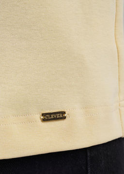 CLE Футболка жен. 246486рр_п ванильный - Clever wear фото 6