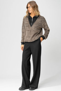 Костюм LAIKONY 383 табак+ черный  фото 7