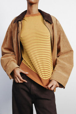 STRIPED KNIT SWEATER - Zara фото 7