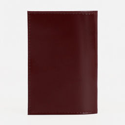 Обложка на военный билет, бордовая