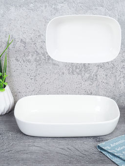 Блюдо прямоугольное шубница 18,8х12,2х3,5 см / DR-1085 /уп 36/ - ГалеонТрейд фото 2