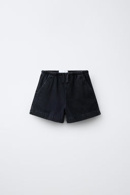 BERMUDA DENIM / Negro