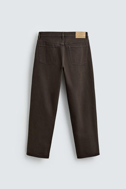 JEANS STRAIGHT FIT LIMITED EDITION / Marr?n - Zara фото 8