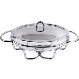 20884 Фондюшница нерж 1,5л с свечой MB (х4) - Mayer&boch фото 2