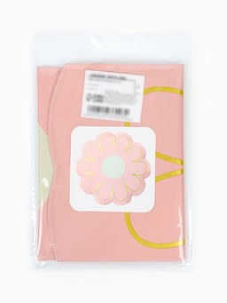 Воздушный шар фольгированный 21 Ромашка. Золотые лепестки, набор 5 шт., розовый сатин - Страна карнавалия фото 7