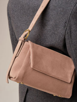 Замшевая сумка Nova DBR 31391 капучино фото 4