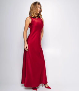 Платье #ОКТ095014, красный