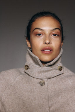 Abrigo oversize en mezcla de lana - H&m фото 7