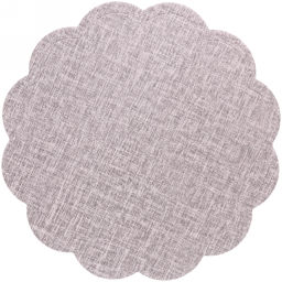 Цена за 3 шт. Салфетка плетеная 38см "Natural", серая