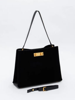 Сумка 1087MF black Polina&Eiterou