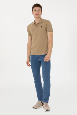 Erkek Mavi Straight Fit Jean Pantolon Sepette S_rpriz _ndirim
