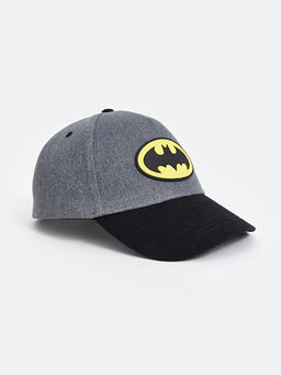 Batman Bask?l? Erkek ?ocuk Kep ?apka