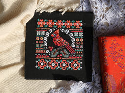 Набор для вышивания PANNA SH-7261 Красный кардинал 16.5 х 17 см