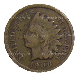 1 цент 1906 года США