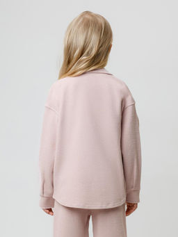 КР 302812/розовый лед к577 рубашка для дев