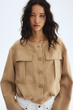 Chaqueta sin cuello - H&m фото 3