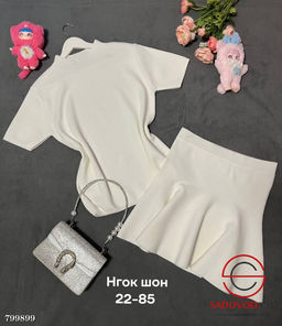 Костюм двойка (юбка и футболка) - Bruno фото 7